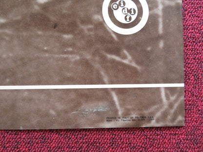 SOTTO IL SEGNO DELLO SCORPIONE ITALIAN FOGLIO POSTER GIAN MARIA VOLONTE 1969 Rendezvous Cinema Movie posters