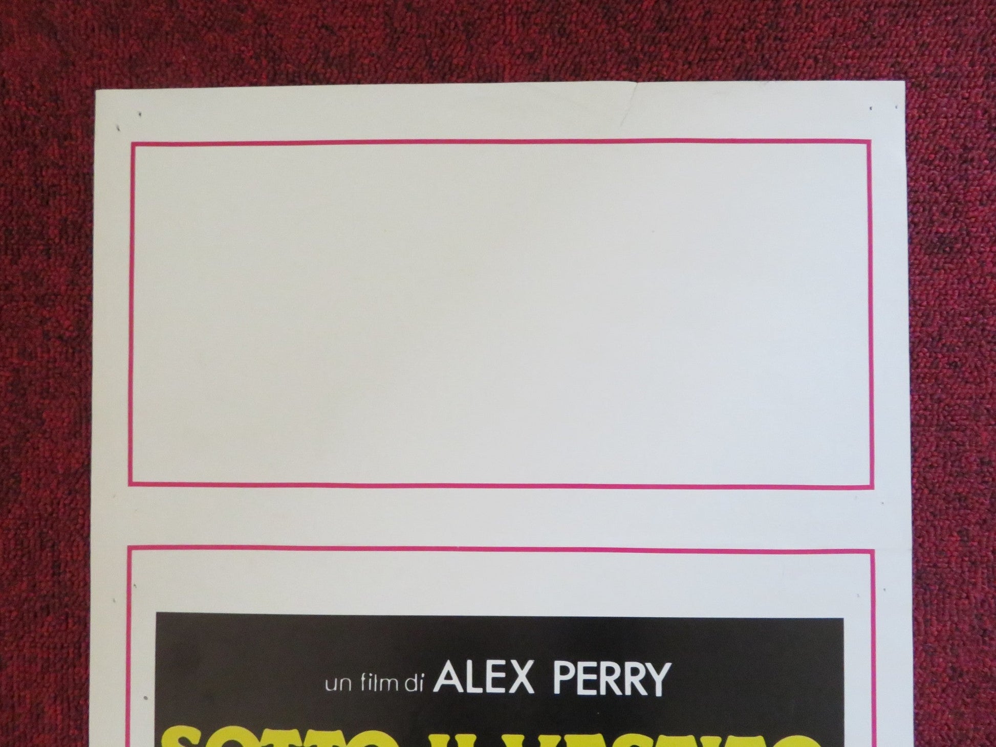 SOTTO IL VESTITO QUASI TUTTO! / BAD GIRLS 2 ITALIAN LOCANDINA POSTER 1983 Rendezvous Cinema Movie posters