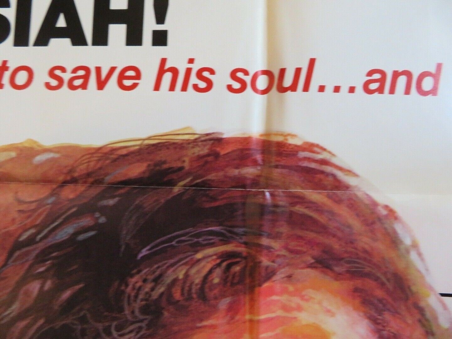 SOUL HUSTLER/ THE DAY THE LORD GOT BUSTED ONE SHEET POSTER BURT TOPPER - Rendezvous Cinema