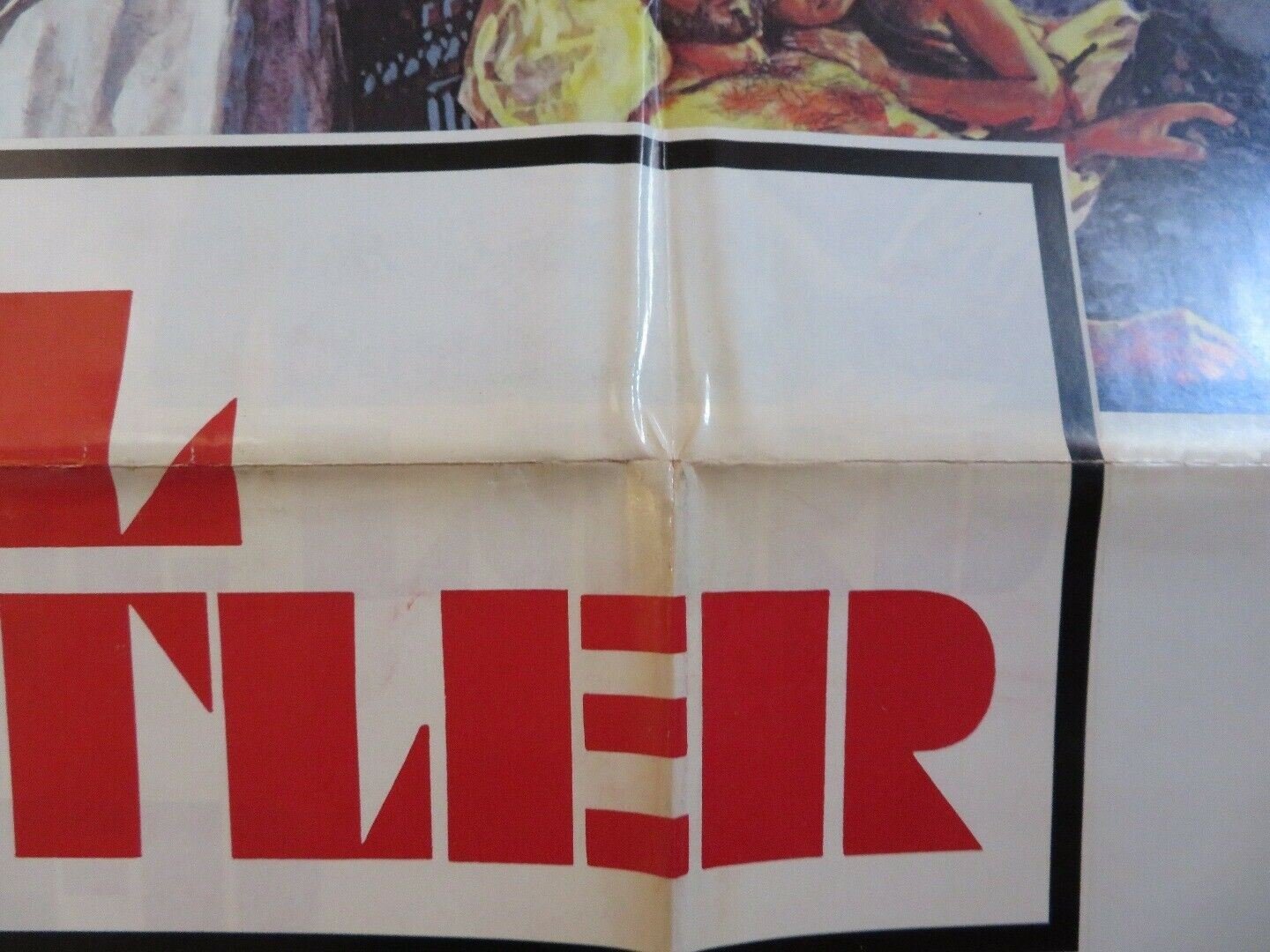 SOUL HUSTLER/ THE DAY THE LORD GOT BUSTED ONE SHEET POSTER BURT TOPPER - Rendezvous Cinema