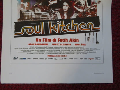 SOUL KITCHEN ITALIAN LOCANDINA (27.5"x13") POSTER ADAM BOUSDOUKOS 2009 Rendezvous Cinema Movie posters