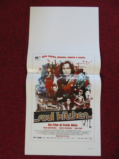 SOUL KITCHEN ITALIAN LOCANDINA (27.5"x13") POSTER ADAM BOUSDOUKOS 2009 Rendezvous Cinema Movie posters