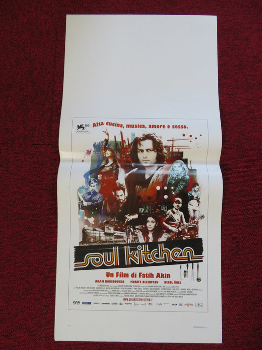 SOUL KITCHEN ITALIAN LOCANDINA (27.5"x13") POSTER ADAM BOUSDOUKOS 2009 Rendezvous Cinema Movie posters