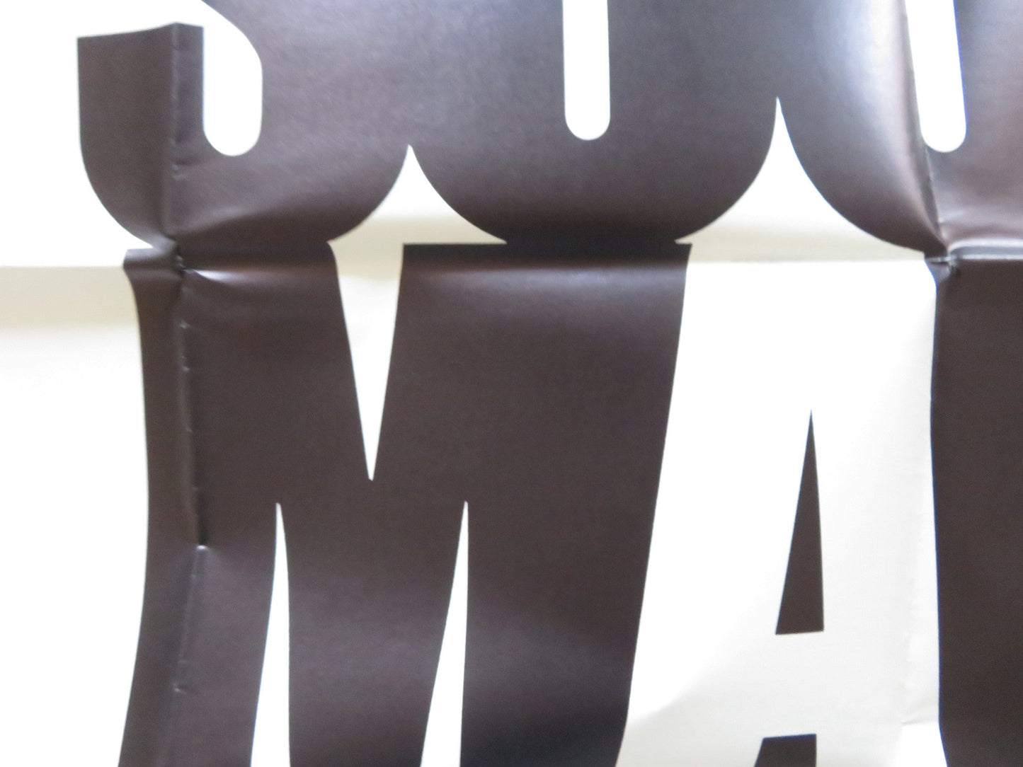 SOUL MAN UK QUAD POSTER FOLDED C. THOMAS HOWELL LESLIE NIELSEN 1986 Rendezvous Cinema Movie posters