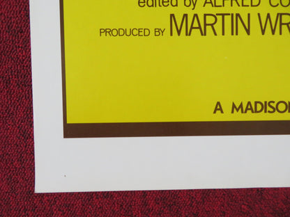 SOUL PATROL / DEATH OF A SNOWMAN FOLDED US ONE SHEET POSTER NIGEL DAVENPORT 1976 Rendezvous Cinema Movie posters