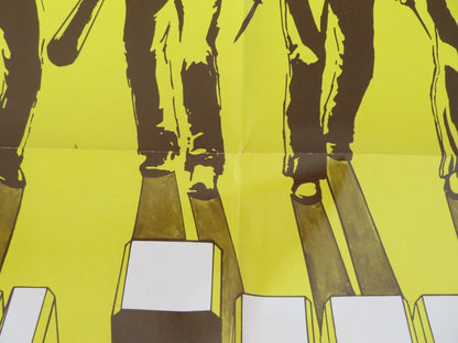 SOUL PATROL / DEATH OF A SNOWMAN FOLDED US ONE SHEET POSTER NIGEL DAVENPORT 1976 Rendezvous Cinema Movie posters