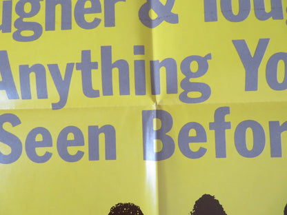 SOUL PATROL / DEATH OF A SNOWMAN FOLDED US ONE SHEET POSTER NIGEL DAVENPORT 1976 Rendezvous Cinema Movie posters