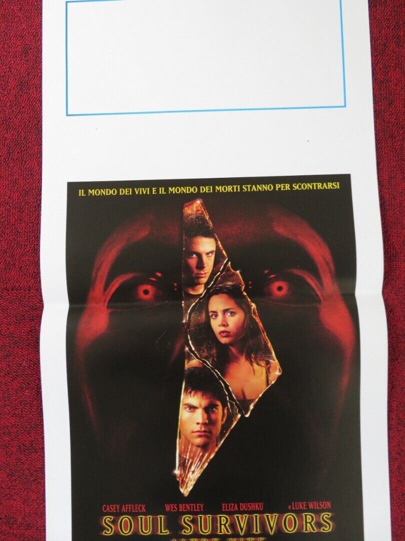 SOUL SURVIVORS ITALIAN LOCANDINA (27.5"x13") POSTER L WILSONWES BENTLEY '01 Movie posters
