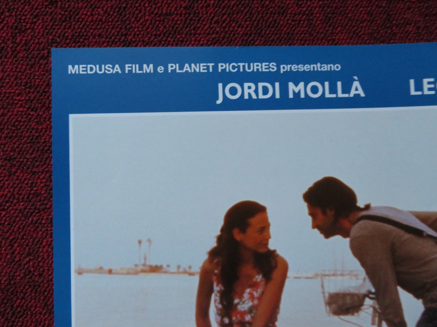 SOUND OF THE SEA - C ITALIAN FOTOBUSTA POSTER JORDI MOLLA LEONOR WATLING 2001 Rendezvous Cinema Movie posters