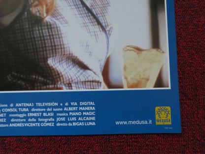 SOUND OF THE SEA - D ITALIAN FOTOBUSTA POSTER JORDI MOLLA LEONOR WATLING 2001 Rendezvous Cinema Movie posters