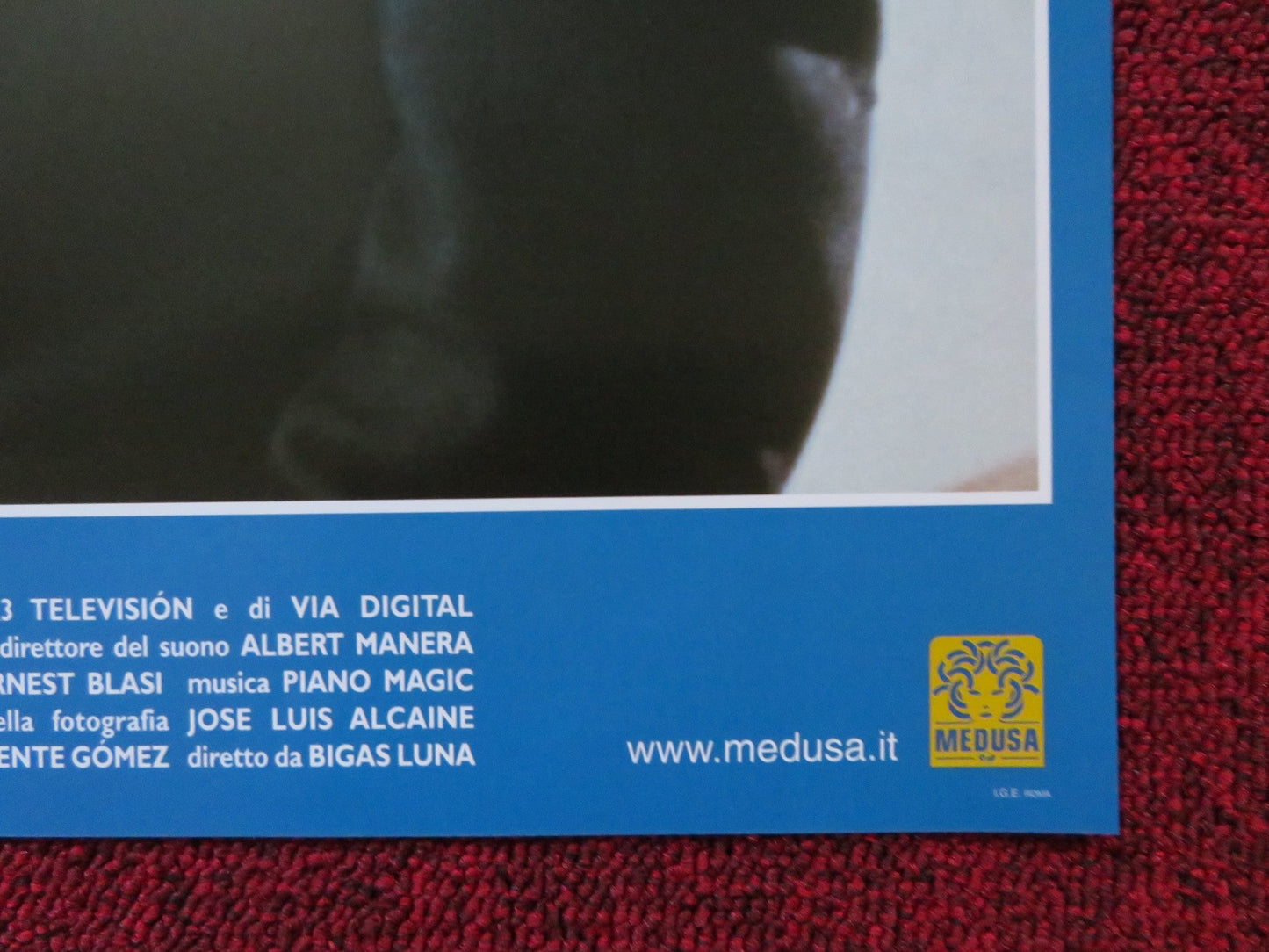 SOUND OF THE SEA - E ITALIAN FOTOBUSTA POSTER JORDI MOLLA LEONOR WATLING 2001 Rendezvous Cinema Movie posters