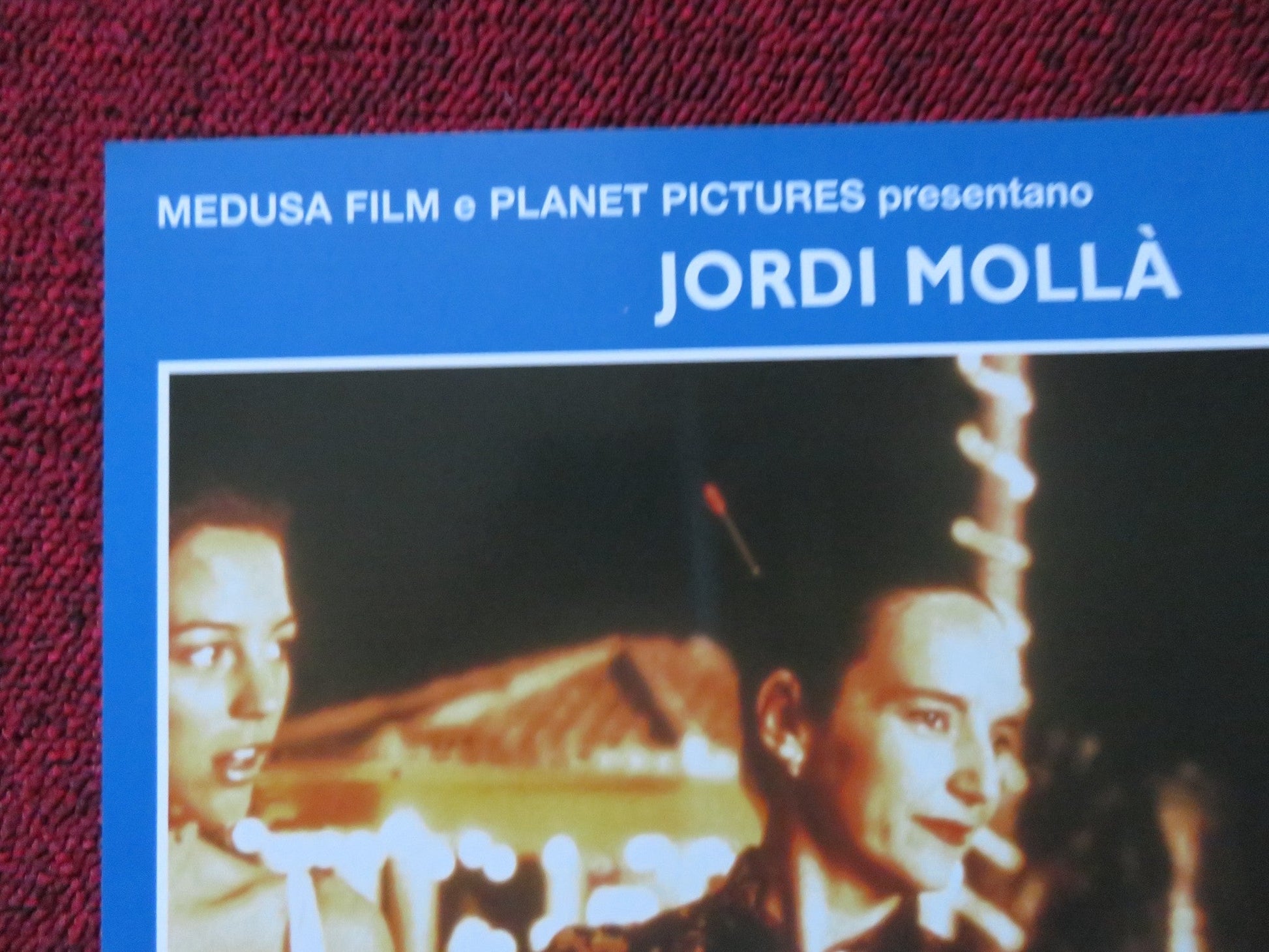 SOUND OF THE SEA - F ITALIAN FOTOBUSTA POSTER JORDI MOLLA LEONOR WATLING 2001 Rendezvous Cinema Movie posters