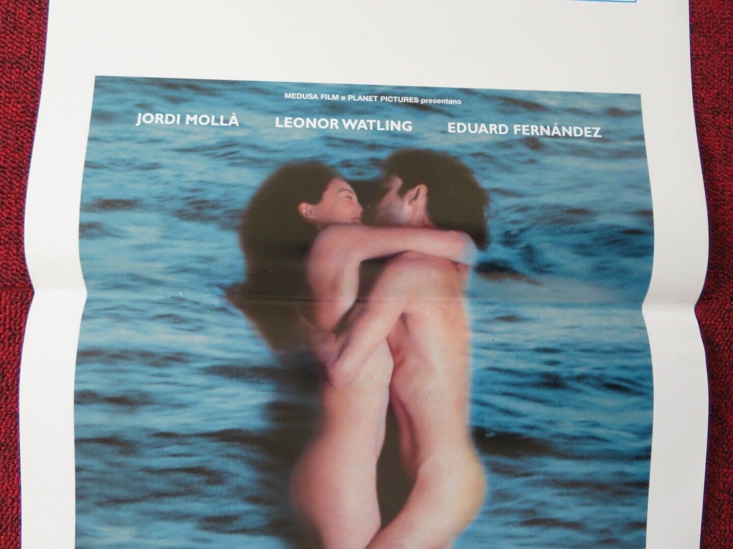 SOUND OF THE SEA ITALIAN LOCANDINA (27.5"x13") POSTER EDUARD FERNANDEZ 2001 Movie posters