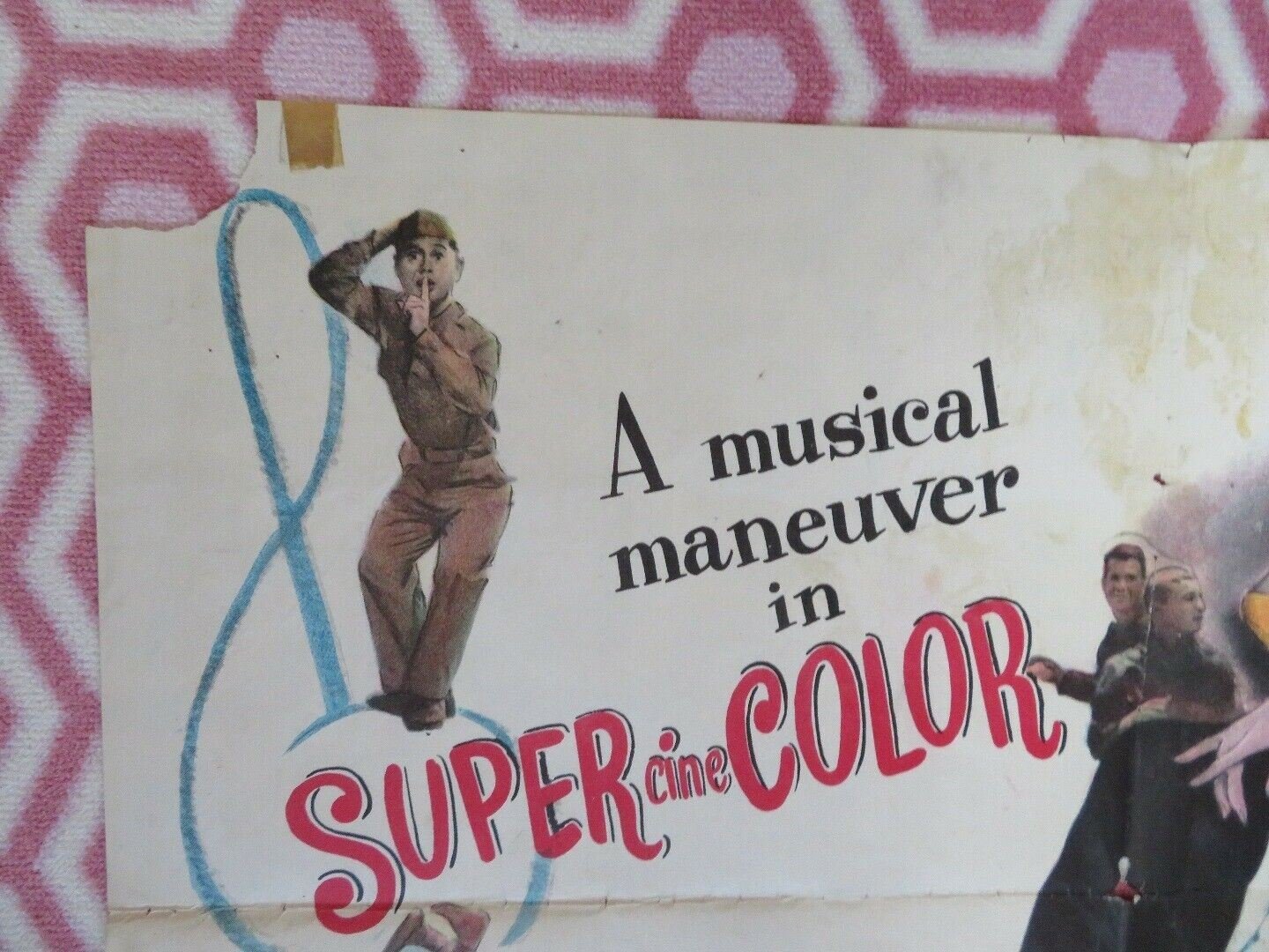 SOUND OFF US ONE SHEET POSTER MICKEY ROONEY ANNE JAMES 1952 Movie posters