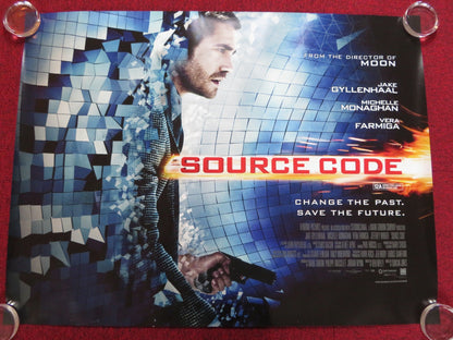 SOURCE CODE UK QUAD (30"x 40") ROLLED POSTER JAKE GYLLENHAAL M. MONAGHAN 2011 Rendezvous Cinema Movie posters