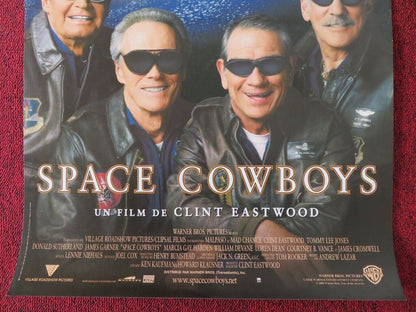 SPACE COWBOYS FRENCH (15"x 21") POSTER CLINT EASTWOOD DONALD SUTHERLAND 2000 Movie posters