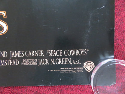 SPACE COWBOYS UK QUAD (30"x 40") ROLLED POSTER CLINT EASTWOOD T. L. JONES 2000 Rendezvous Cinema Movie posters