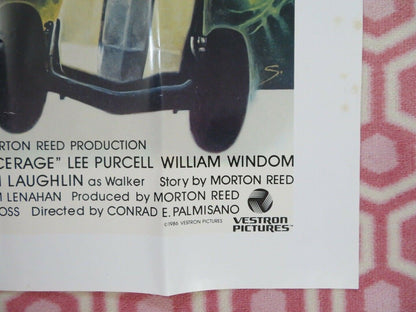 SPACE RAGE FOLDED US ONE SHEET POSTER RICHARD FARNSWORTH MICHAEL PARE 1986 - Rendezvous Cinema