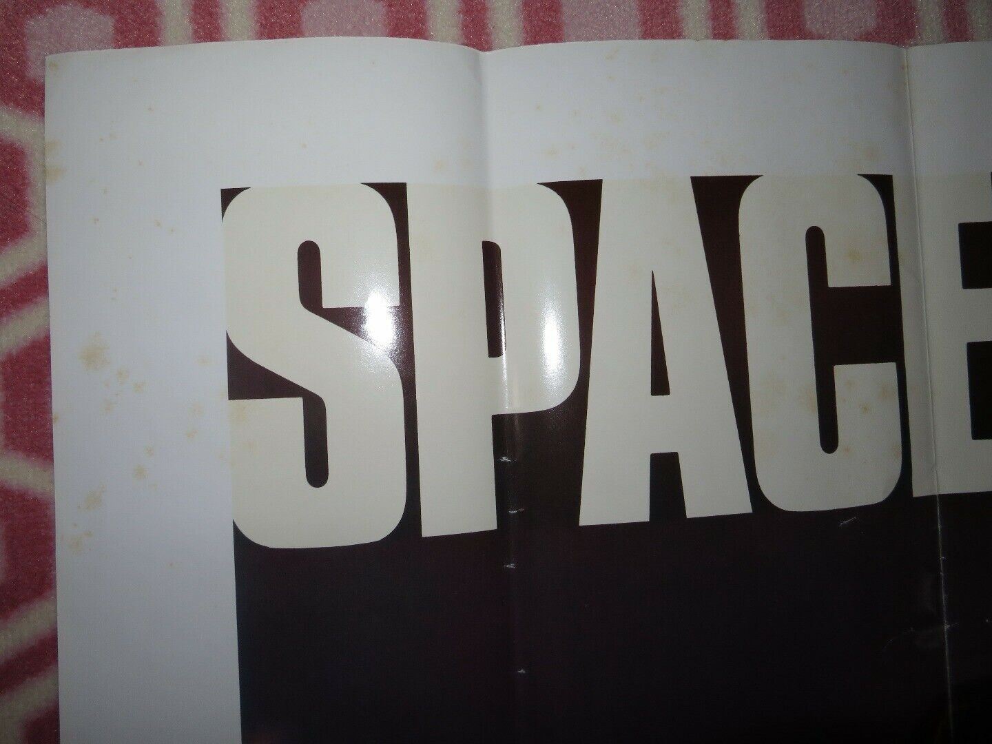 SPACE RAGE FOLDED US ONE SHEET POSTER RICHARD FARNSWORTH MICHAEL PARE 1986 - Rendezvous Cinema