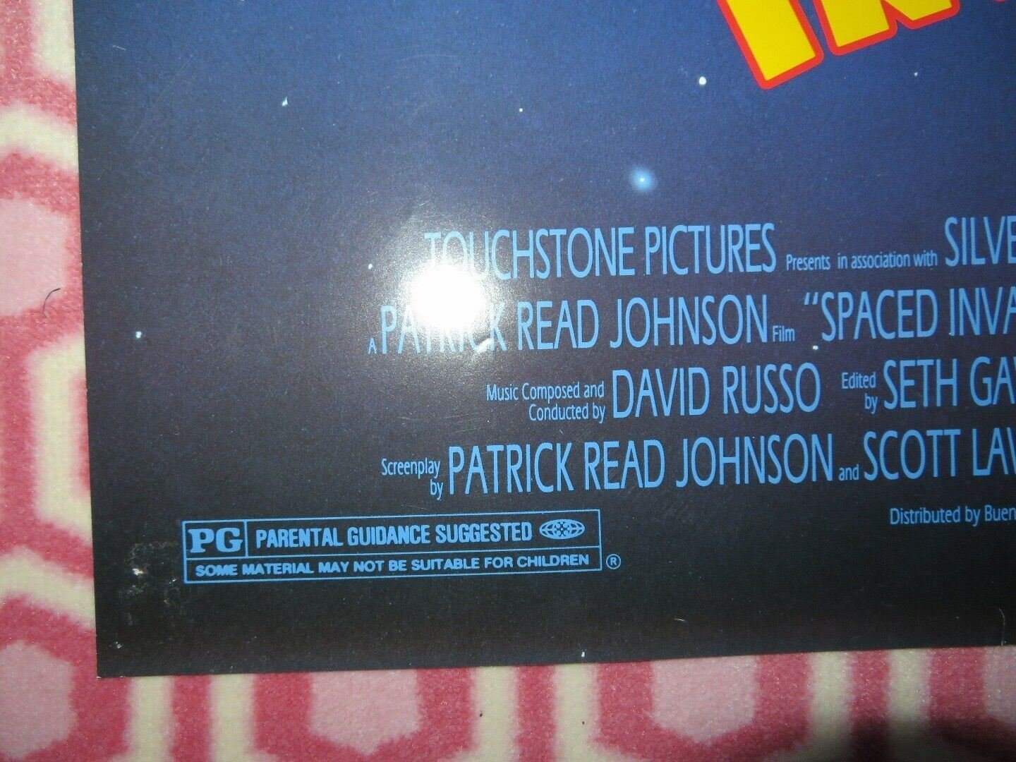 SPACED INVADERS US ONE SHEET POSTER PATRICK REED JOHNSON 1990 - Rendezvous Cinema