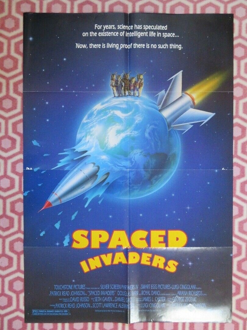 SPACED INVADERS US ONE SHEET POSTER PATRICK REED JOHNSON 1990 - Rendezvous Cinema