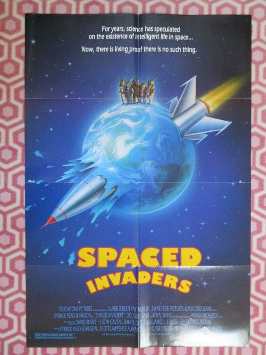 SPACED INVADERS US ONE SHEET POSTER PATRICK REED JOHNSON 1990 - Rendezvous Cinema