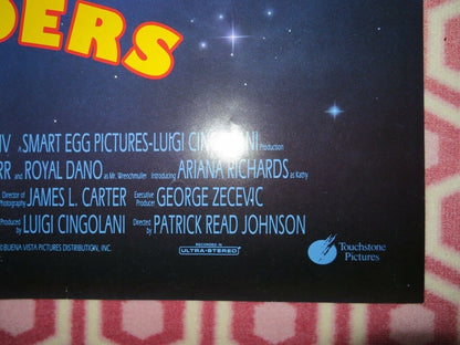 SPACED INVADERS US ONE SHEET POSTER PATRICK REED JOHNSON 1990 - Rendezvous Cinema
