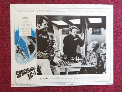 SPACEFLIGHT IC - 1: AN ADVENTURE IN SPACE US LOBBY CARD FULL SET B. WILLIAMS 1965 Rendezvous Cinema Movie posters