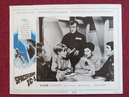 SPACEFLIGHT IC - 1: AN ADVENTURE IN SPACE US LOBBY CARD FULL SET B. WILLIAMS 1965 Rendezvous Cinema Movie posters