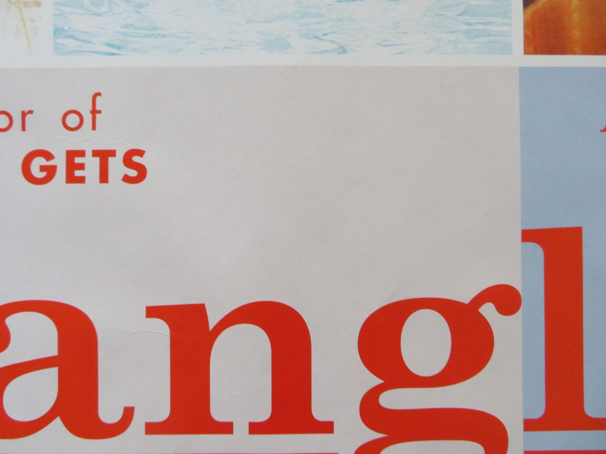 SPANGLISH UK QUAD (30"x 40") ROLLED POSTER ADAM SANDLER TEA LEONI 2004 Rendezvous Cinema Movie posters