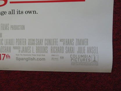 SPANGLISH US ONE SHEET ROLLED POSTER ADAM SANDLER 2004 Movie posters
