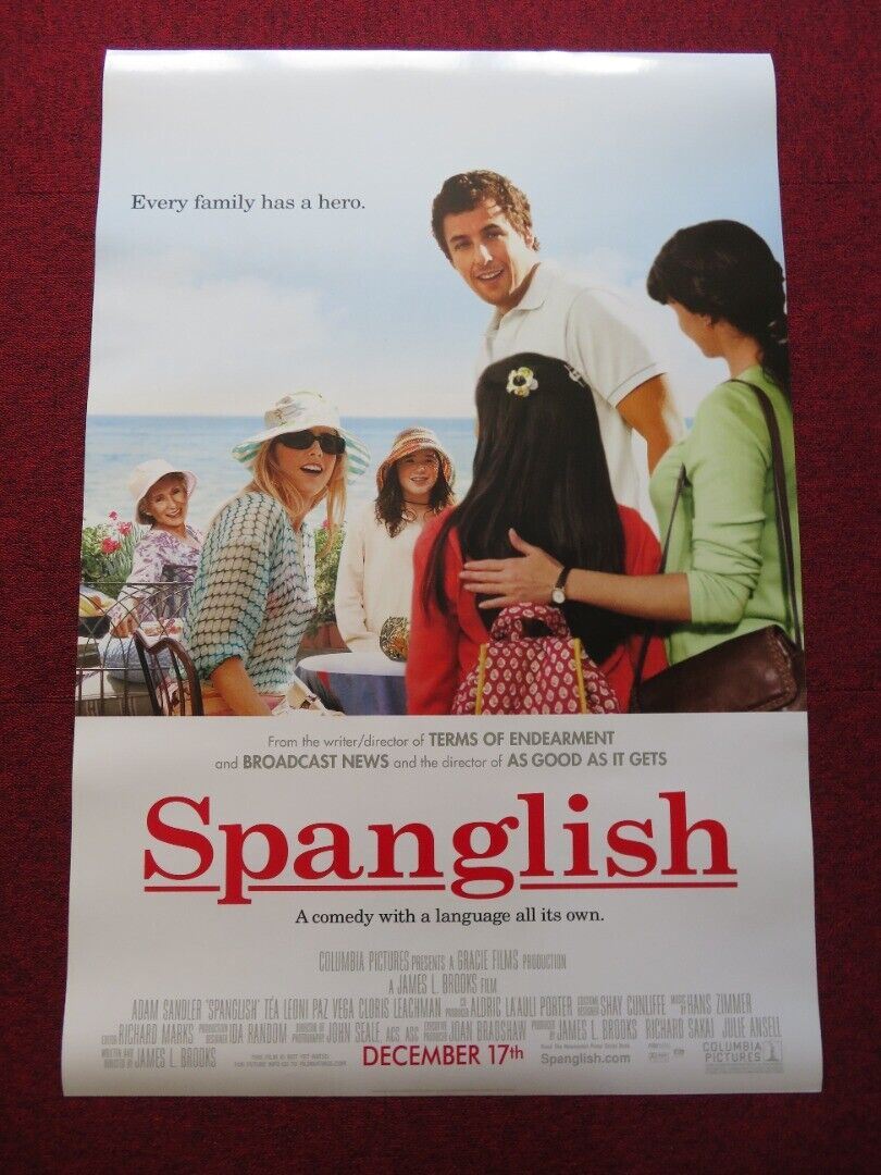 SPANGLISH US ONE SHEET ROLLED POSTER ADAM SANDLER 2004 Movie posters