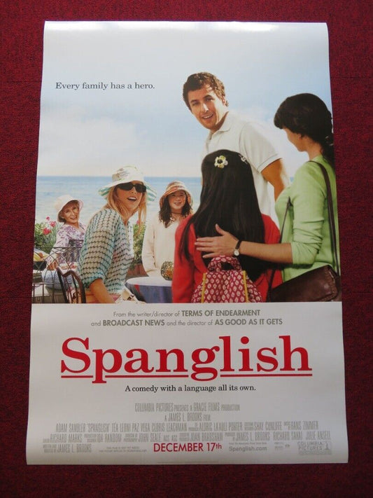 SPANGLISH US ONE SHEET ROLLED POSTER ADAM SANDLER 2004 Movie posters