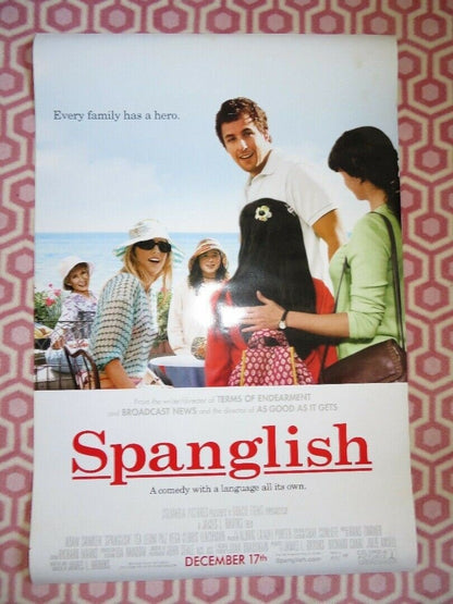 SPANGLISH US ROLLED POSTER ADAM SANDLER TEA LEONI 2004 Movie posters