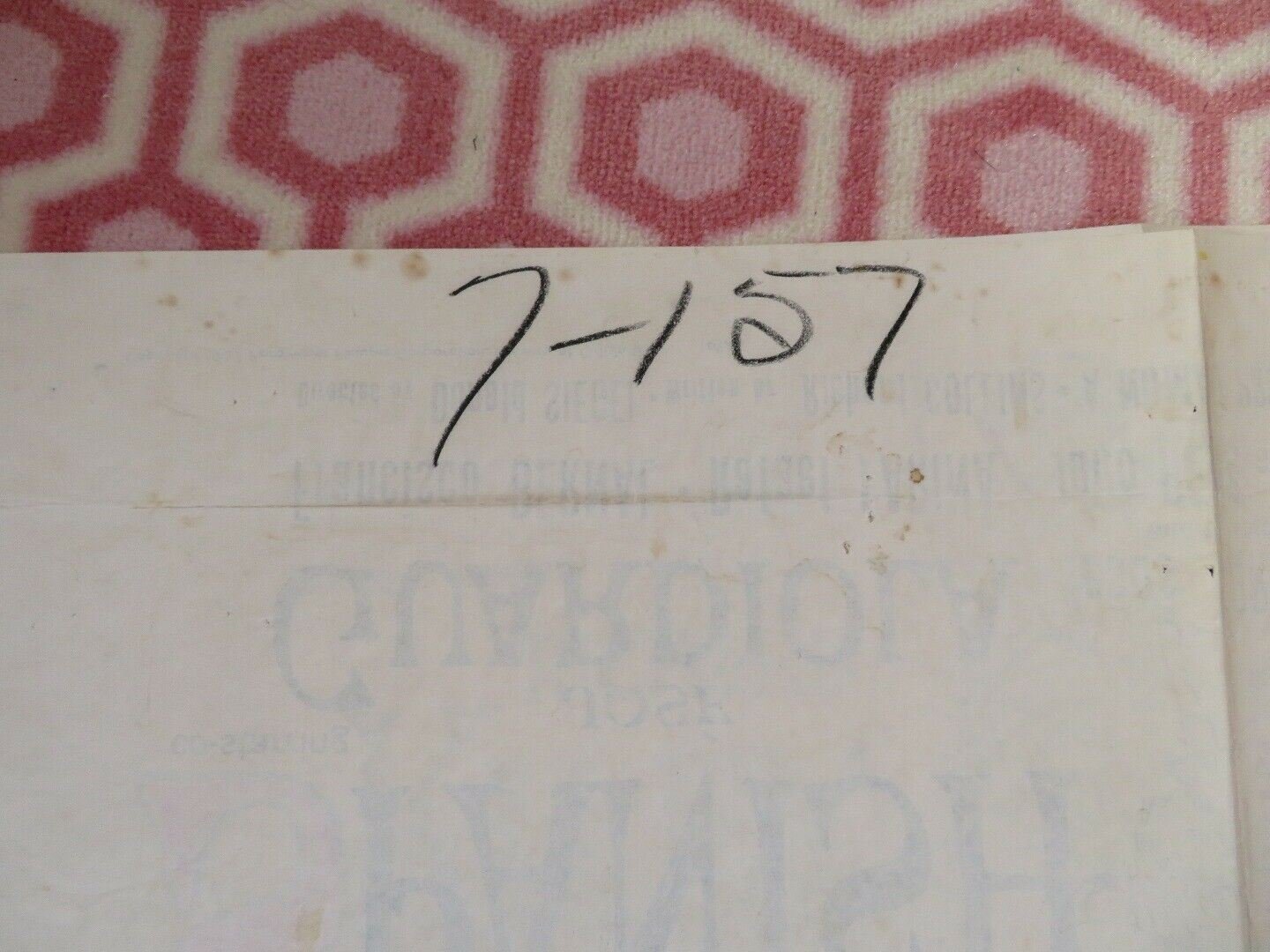 SPANISH AFFAIR FOLDED US ONE SHEET POSTER RICHARD KILEY CARMEN SEVILLA 1957 Movie posters