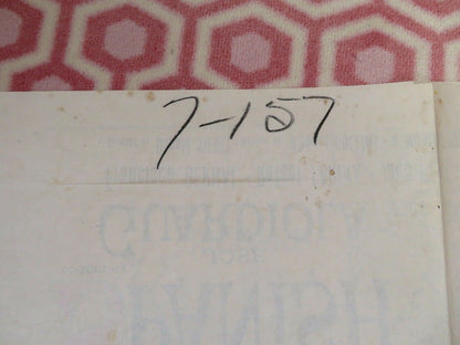 SPANISH AFFAIR FOLDED US ONE SHEET POSTER RICHARD KILEY CARMEN SEVILLA 1957 Movie posters