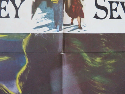 SPANISH AFFAIR FOLDED US ONE SHEET POSTER RICHARD KILEY CARMEN SEVILLA 1957 Movie posters