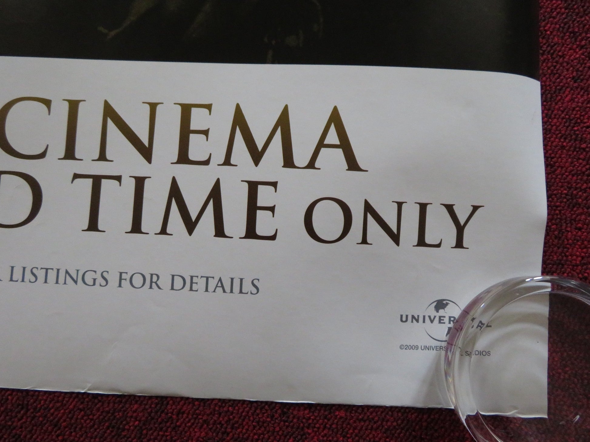 SPARTACUS - BACK ON THE BIG SCREEN UK QUAD (30"x 40") ROLLED POSTER HESTON 2009 Rendezvous Cinema Movie posters