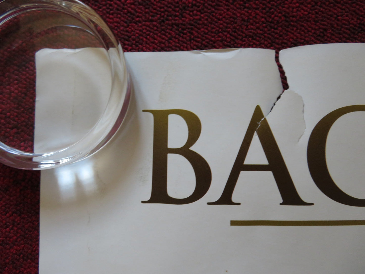 SPARTACUS - BACK ON THE BIG SCREEN UK QUAD (30"x 40") ROLLED POSTER HESTON 2009 Rendezvous Cinema Movie posters