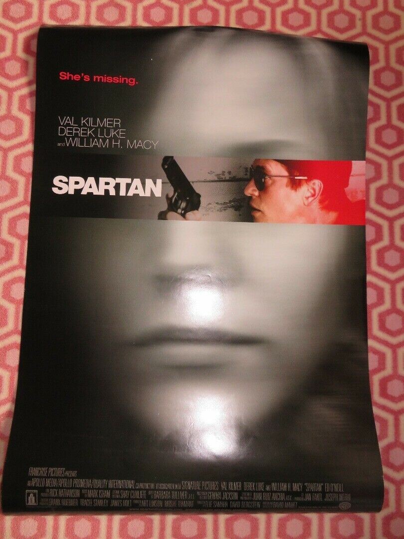 SPARTAN US ROLLED POSTER VAL KILMER DEREK LUKE 2004 Movie posters