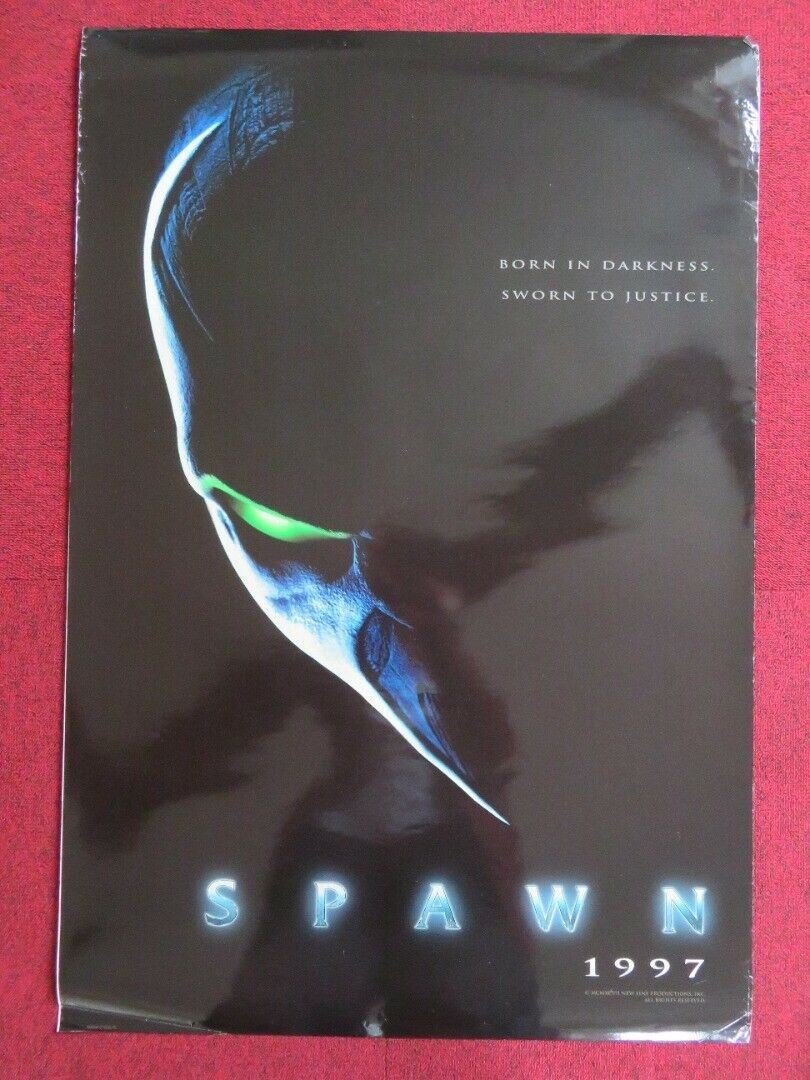 SPAWN US ONE SHEET ROLLED POSTER TODD MCFARLANE 1997 Movie posters