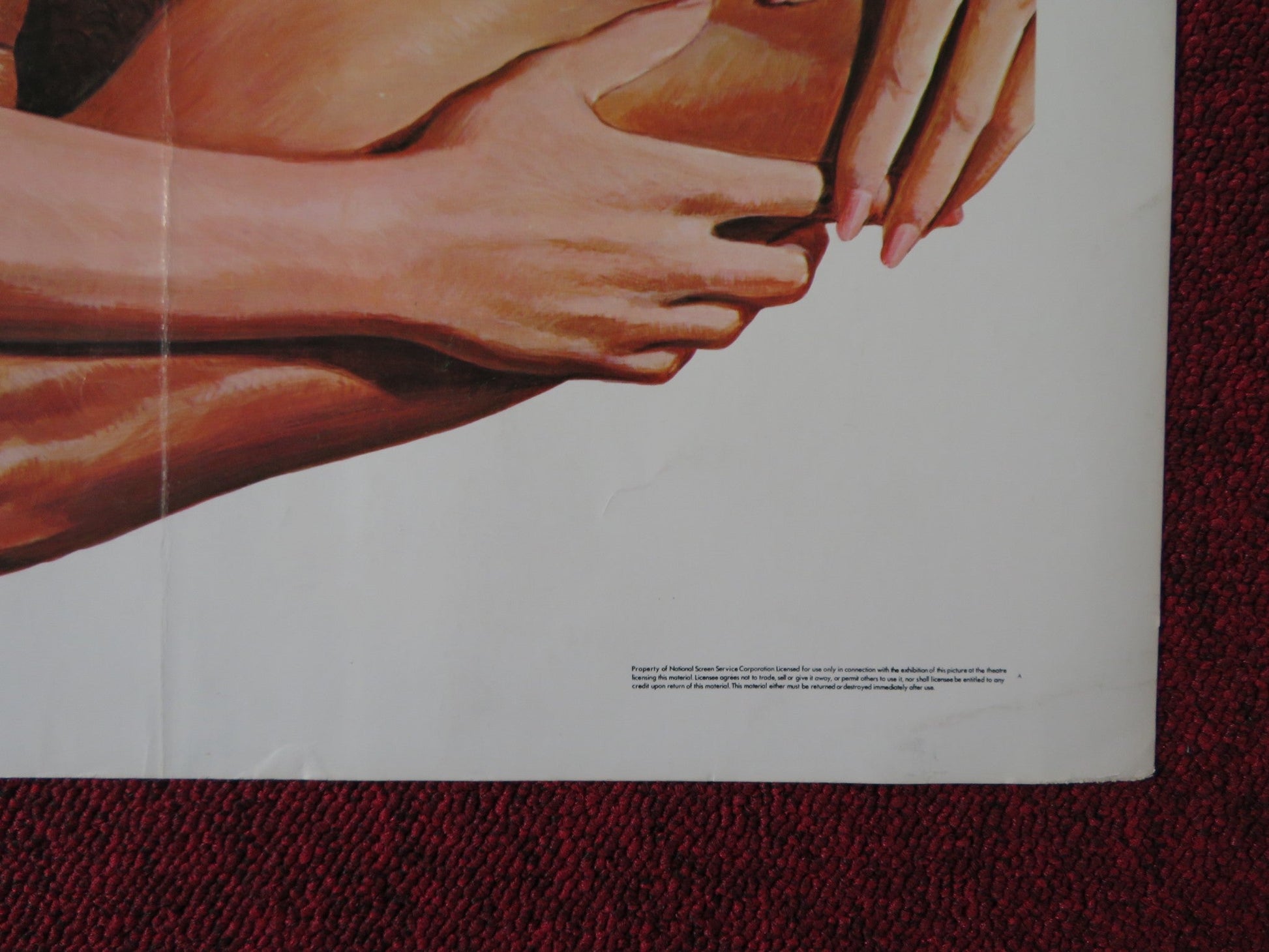 SPECIAL DELIVERY US HALF SHEET (22"x 28") POSTER BO SVENSON CYBILL SHEPHERD 1976 Rendezvous Cinema Movie posters