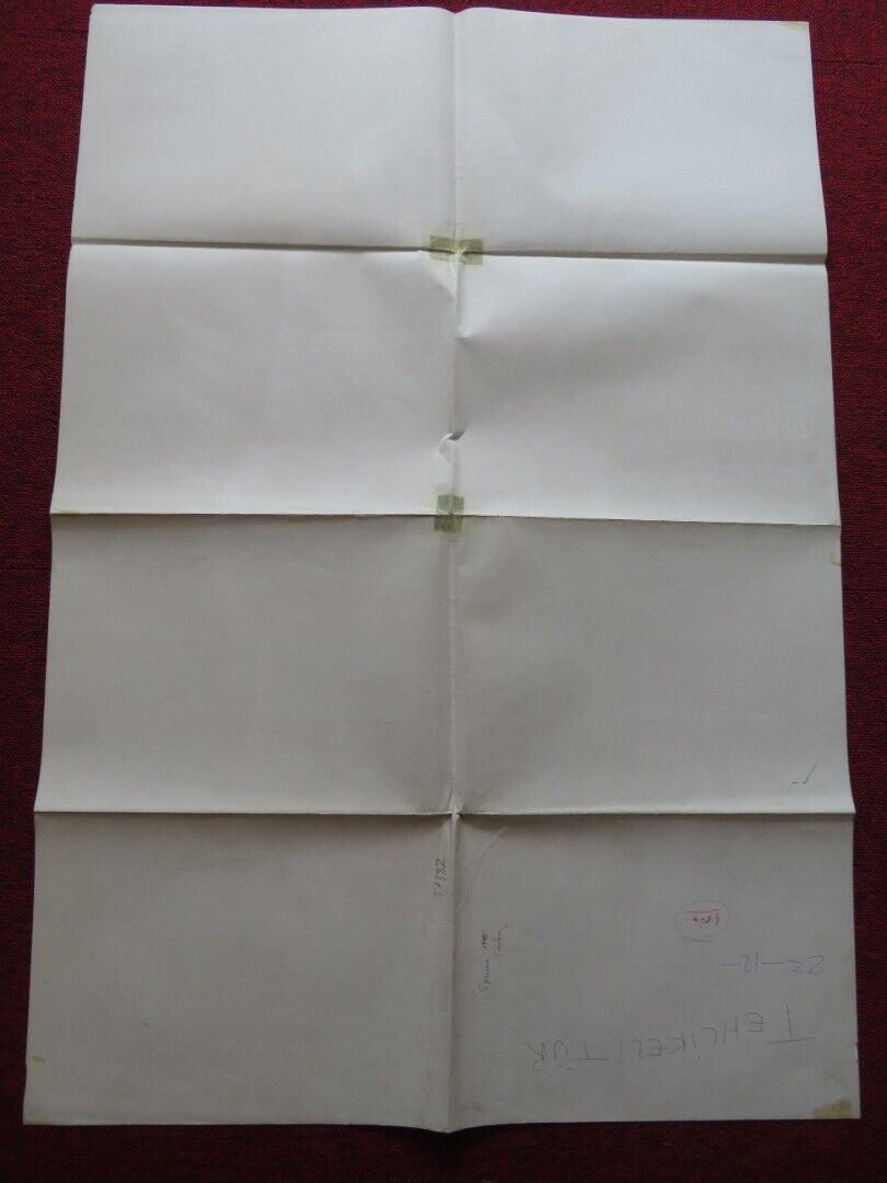 SPECIES FOLDED TURKISH ONE SHEET POSTER BEN KINGSLEY FOREST WHITAKER 1995 Movie posters