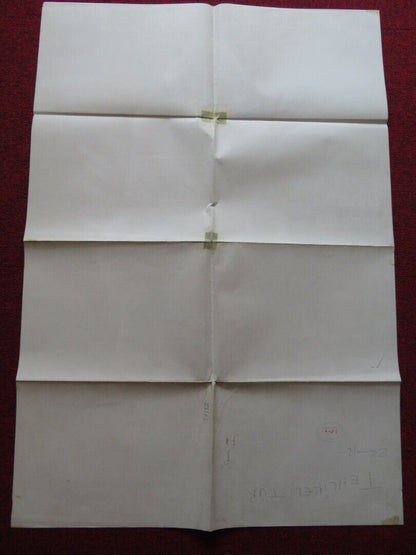 SPECIES FOLDED TURKISH ONE SHEET POSTER BEN KINGSLEY FOREST WHITAKER 1995 Movie posters