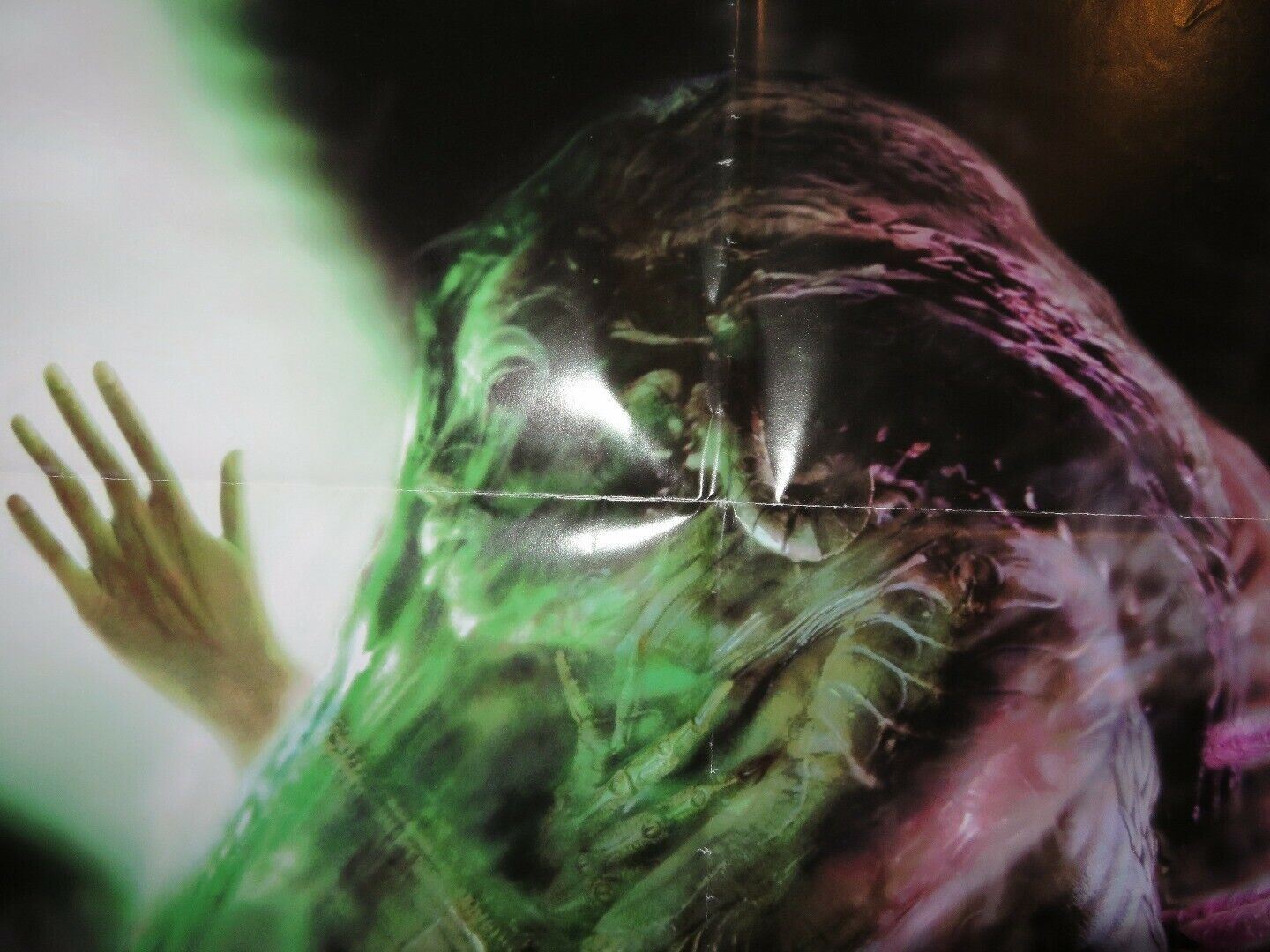 SPECIES FOLDED US ONE SHEET POSTER BEN KINGSLEY FOREST WHITAKER 1995 Movie posters