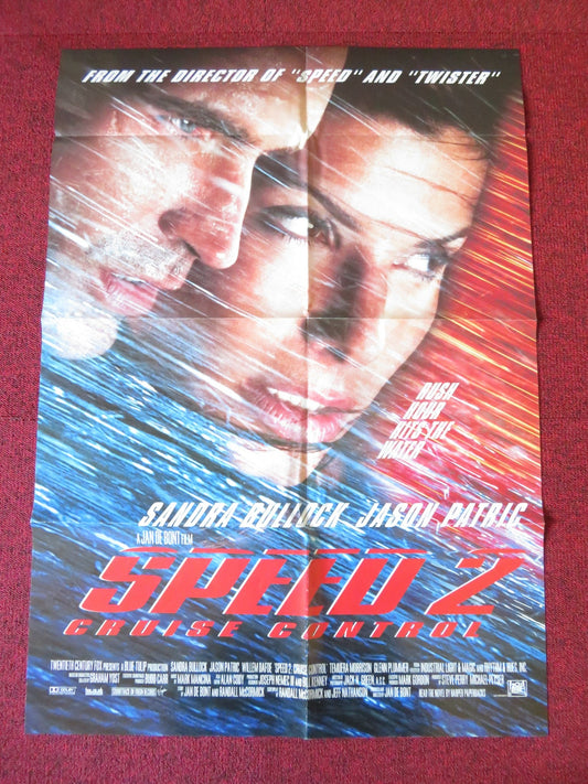SPEED 2 / THE LOST WORLD JURRASIC PARK POSTER SANDRA BULLOCK JEFF GOLDBLUM 1997 Rendezvous Cinema Movie posters