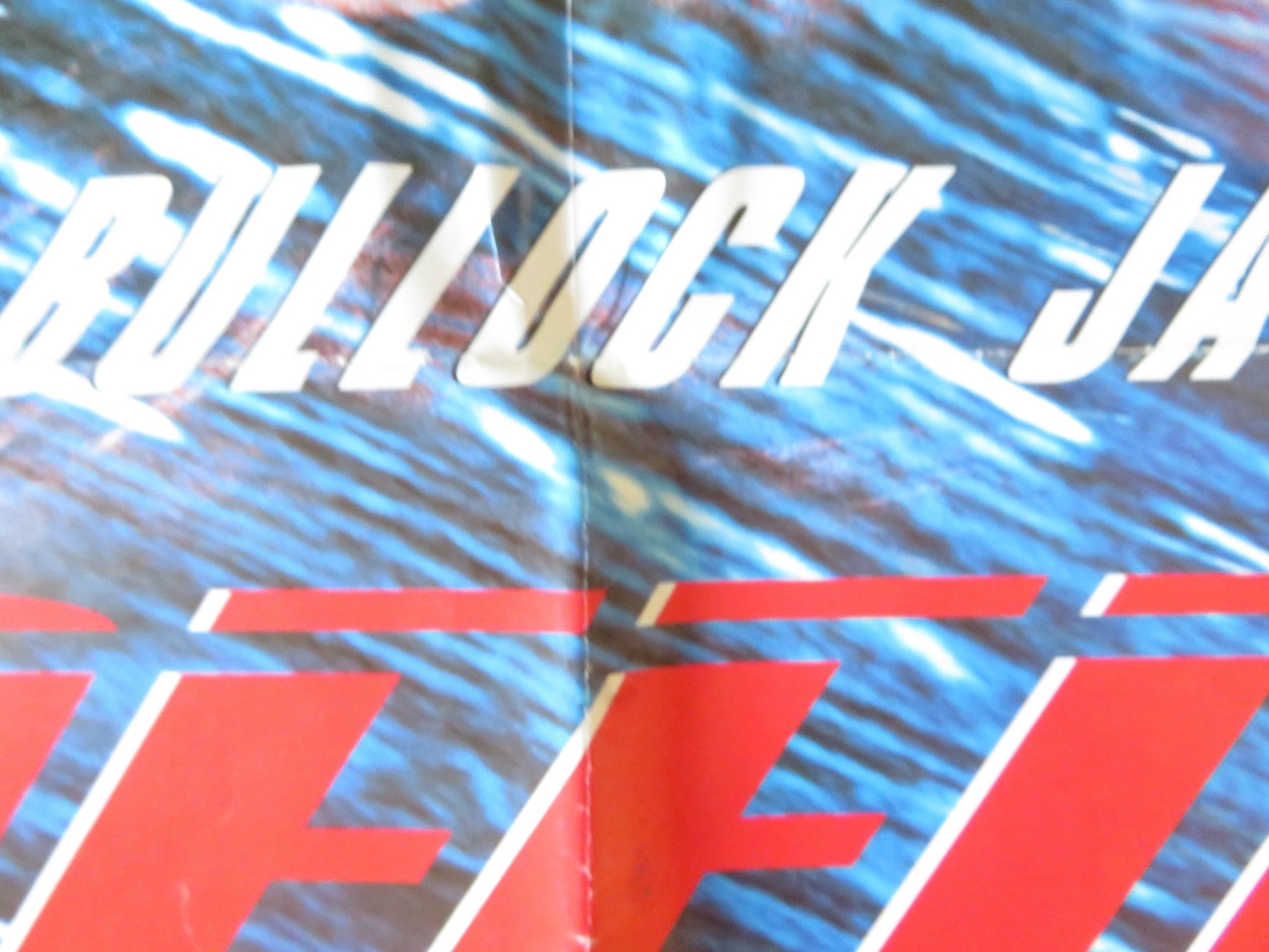 SPEED 2 / THE LOST WORLD JURRASIC PARK POSTER SANDRA BULLOCK JEFF GOLDBLUM 1997 Rendezvous Cinema Movie posters