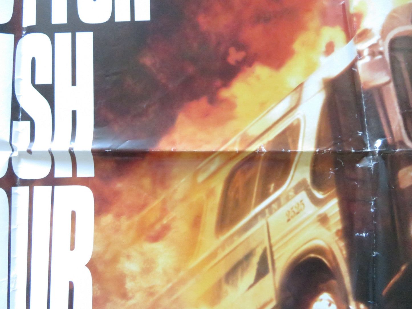 SPEED QUAD POSTER FOLDED KEANU REEVES SANDRA BULLOCK 1994 Rendezvous Cinema Movie posters