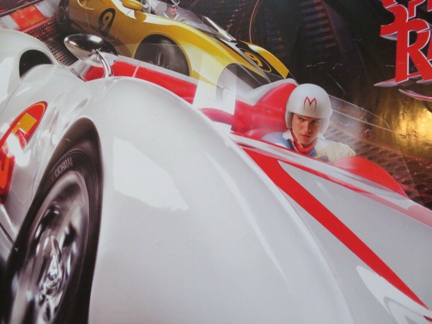 SPEED RACER QUAD (30"x 40") ROLLED POSTER SUSAN SARANDON JOHN GOODMAN 2008 Movie posters