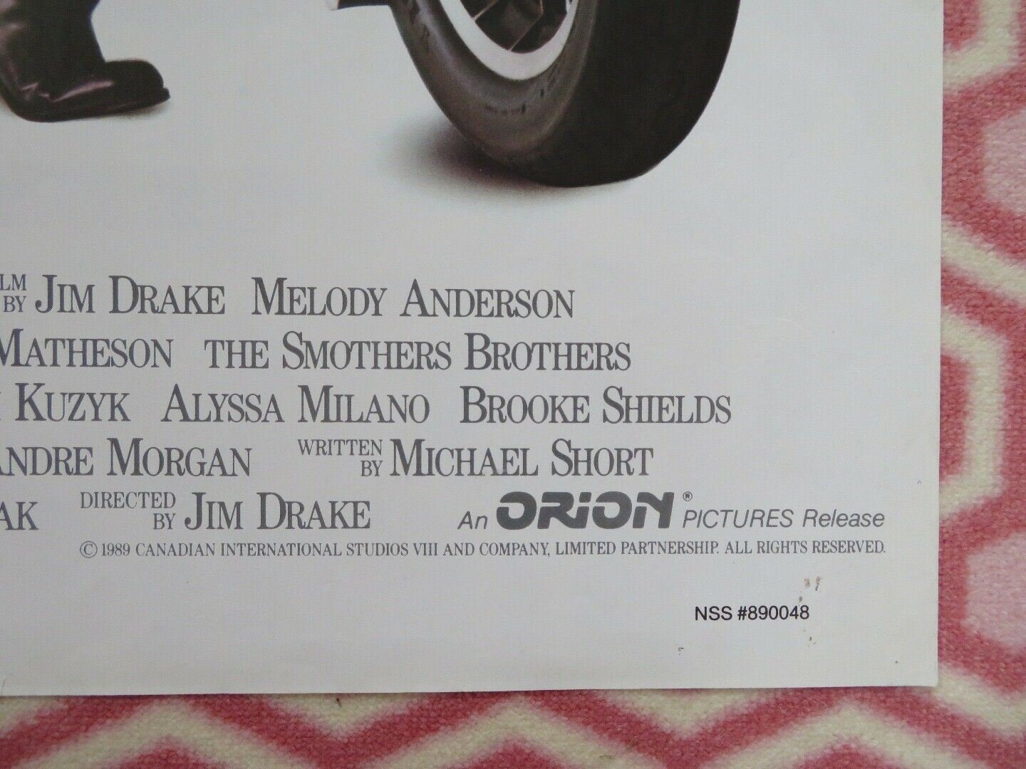 SPEED ZONE US ONE SHEET POSTER PETER BOYLE JOHN CANDY Movie posters